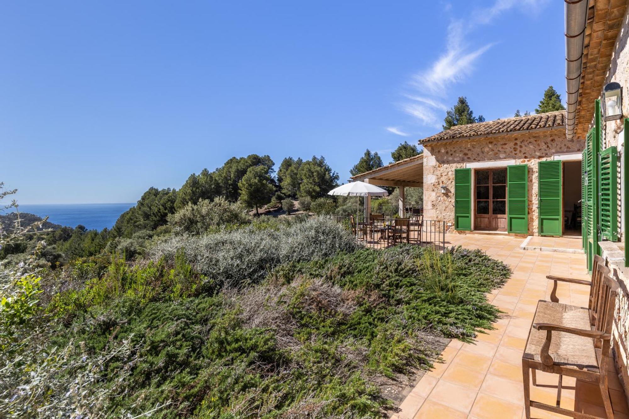 Villa Son Llarg, Estallencs Эстелленкс Экстерьер фото